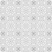 Vektor geometrisch Blume Formen Muster Design Hintergrund