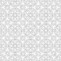 Vektor geometrisch Blume Formen Muster Design Hintergrund