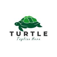 hav sköldpadda vektor illustration logotyp design