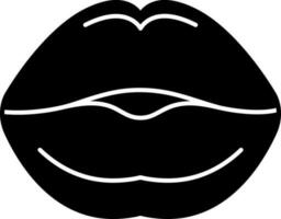 fast ikon för kissing vektor