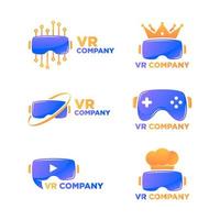 Virtual-Reality-Logo vektor