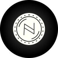 Namecoin-Währungsvektorsymbol vektor