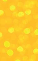 gelber abstrakter unscharfer Hintergrund mit Bokeh-Effekt vektor