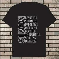 Typografie motivierend T-Shirt vektor