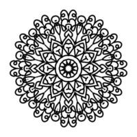 fri orientalisk mönster, årgång dekorativ element. islam, arabiska, indian, marockanska, turkiska ottoman motiv färg sida. blomma mandala vektor illustration.