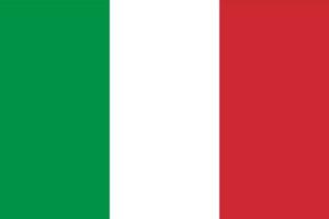 Flagge von Italien. Italienisch Flagge vektor