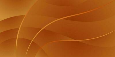 abstrakt Orange Welle modern Hintergrund zum Geschäft vektor