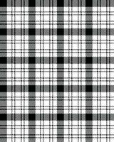 nahtlos Muster von schwarz und Weiß Tartan Plaid- schottisch prüfen Plaid zum Flanell Shirt, Decke, und Schal- Vektor Illustration