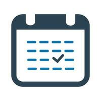 Veranstaltung Management, Zeitplan, Zeit, Kalender Symbol vektor
