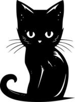 katt - hög kvalitet vektor logotyp - vektor illustration idealisk för t-shirt grafisk
