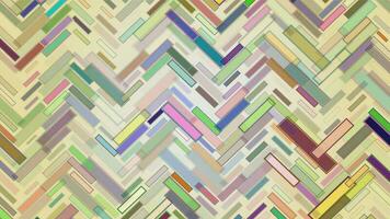 abstrakt Mehrfarbig generativ Linien Kunst vektor