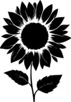 Sonnenblume - - hoch Qualität Vektor Logo - - Vektor Illustration Ideal zum T-Shirt Grafik