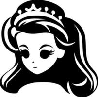 Prinzessin - - hoch Qualität Vektor Logo - - Vektor Illustration Ideal zum T-Shirt Grafik