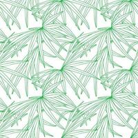 Urwald Blätter tropisch Design vektor