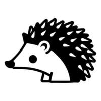 süß Karikatur Igel Vektor Symbol