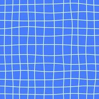 Blau Gitter prüfen nahtlos Muster Vektor Illustration
