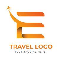 Tour und Reise Logo Design vektor