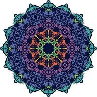 bunt Blumen- Mandala Vektor