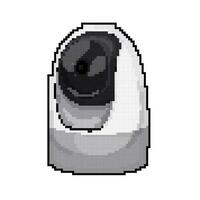 video säkerhet kamera cCTV spel pixel konst vektor illustration