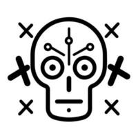 süß Voodoo Puppe Zombie Vektor Symbol