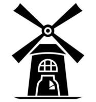 Windmühle Vektor Symbol Webseite ux ui
