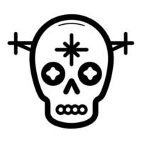 süß Voodoo Puppe Zombie Vektor Symbol