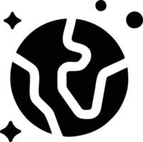 Globus Planet Erde Symbol Symbol Vektor Bild