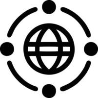 Globus Planet Erde Symbol Symbol Vektor Bild