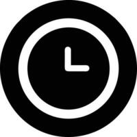 Uhr Symbol Symbol Design Bild. Illustration von das Alarm Uhr Zeit isoliert Vektor Bild. eps 10