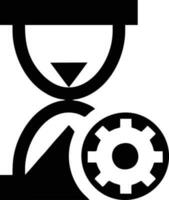 Uhr Symbol Symbol Design Bild. Illustration von das Alarm Uhr Zeit isoliert Vektor Bild. eps 10