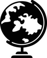 Globus Planet Erde Symbol Symbol Vektor Bild