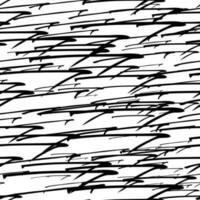 sömlös mönster med svart hand dragen klotter pilar på vit bakgrund. abstrakt grunge textur. vektor illustration