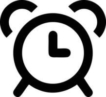 Uhr Symbol Symbol Design Bild. Illustration von das Alarm Uhr Zeit isoliert Vektor Bild. eps 10