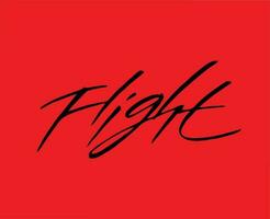 jordan flyg varumärke logotyp namn svart symbol design kläder sportkläder vektor illustration med röd bakgrund