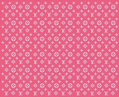 Louis vuitton Rosa Hintergrund Marke Logo Symbol Design Kleider Mode Vektor Illustration