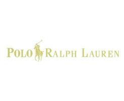 polo ralph lauren varumärke logotyp med namn guld symbol kläder design ikon abstrakt vektor illustration