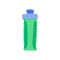 Whey Protein Shaker Cartoon-Vektor-Illustration vektor