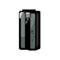 Batterie Leistung Bank Spiel Pixel Kunst Vektor Illustration