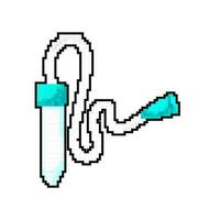 unge nasal aspirator spel pixel konst vektor illustration