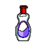 spa lotion spel pixel konst vektor illustration