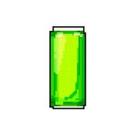 organisch Saft Flasche Spiel Pixel Kunst Vektor Illustration