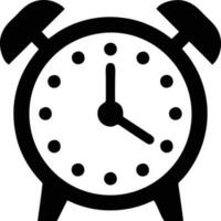 Uhr Symbol Symbol Design Bild. Illustration von das Alarm Uhr Zeit isoliert Vektor Bild. eps 10