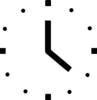 Uhr Symbol Symbol Design Bild. Illustration von das Alarm Uhr Zeit isoliert Vektor Bild. eps 10