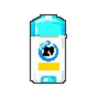 vård deodorant kvinnor spel pixel konst vektor illustration