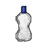 Flasche Wasser Filter Spiel Pixel Kunst Vektor Illustration