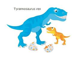 vektor tecknad serie dinosaurie bebis