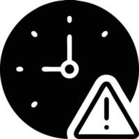 Uhr Symbol Symbol Design Bild. Illustration von das Alarm Uhr Zeit isoliert Vektor Bild. eps 10