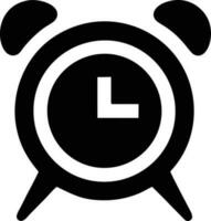 Uhr Symbol Symbol Design Bild. Illustration von das Alarm Uhr Zeit isoliert Vektor Bild. eps 10