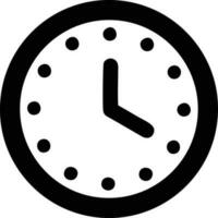 Uhr Symbol Symbol Design Bild. Illustration von das Alarm Uhr Zeit isoliert Vektor Bild. eps 10