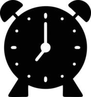 Uhr Symbol Symbol Design Bild. Illustration von das Alarm Uhr Zeit isoliert Vektor Bild. eps 10